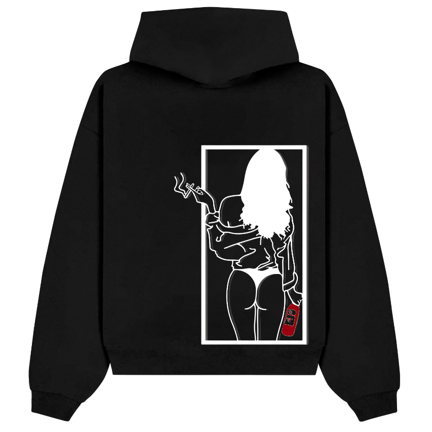 WINE NIGHT PREMIUM OVERSIZED HOODIE